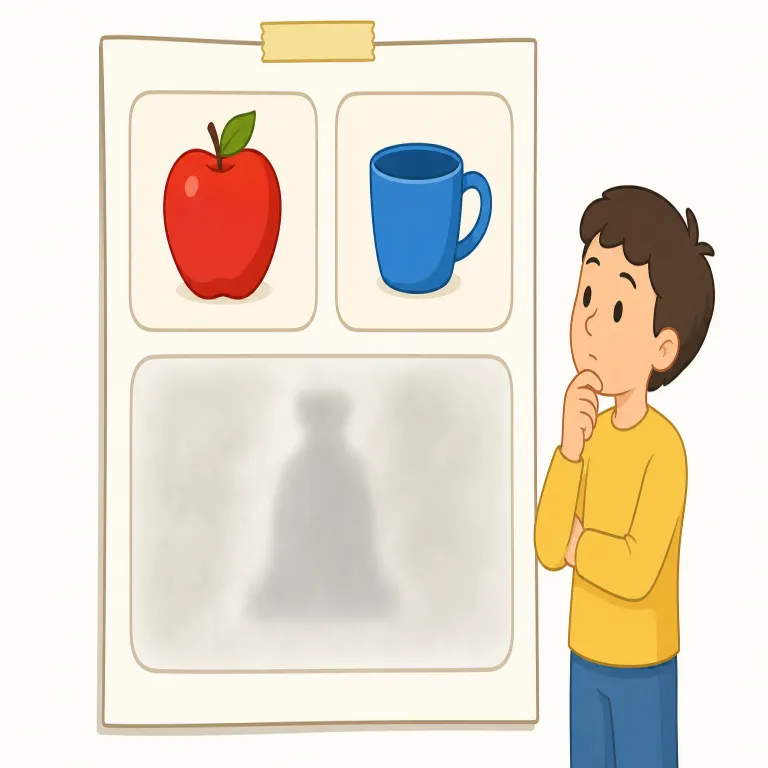 unspecified（明示されていない・形容詞）の覚え方イラスト — まず `specific` を軸に覚えると整理しやすい語です