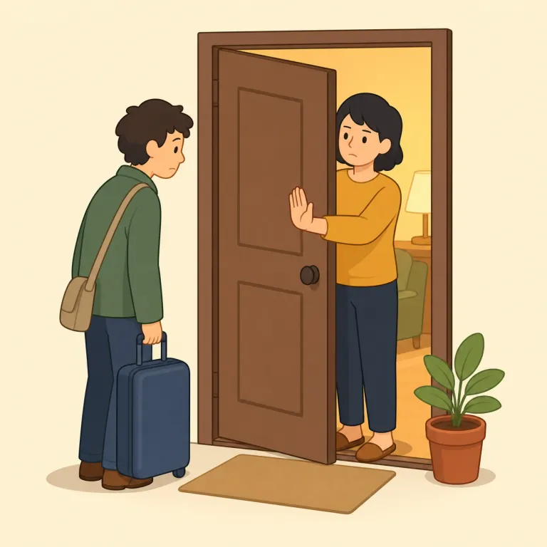 unwelcomeの覚え方イラスト