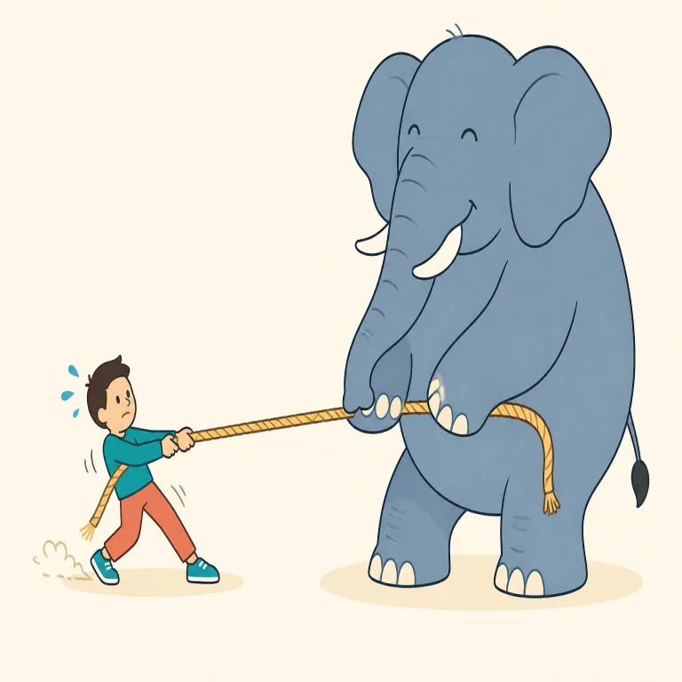 unwinnable（勝てない・形容詞）の覚え方イラスト — まず中心の win が見えれば「勝つ」に直結し、-able で「〜できる」、さらに un- が付いて全体で「勝てる状態ではない」と組み立てられます