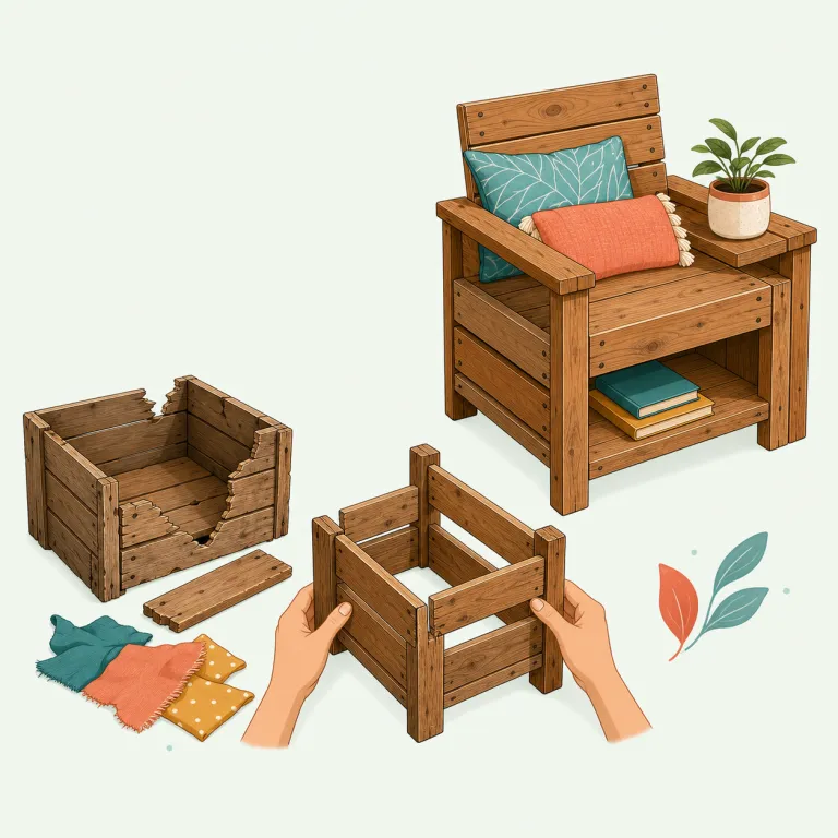 upcycling（アップサイクル（価値を高める再利用）・名詞）の覚え方イラスト — recycle を知っていれば覚えやすい語