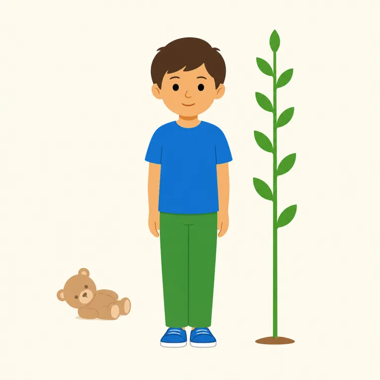 uprightの覚え方イラスト