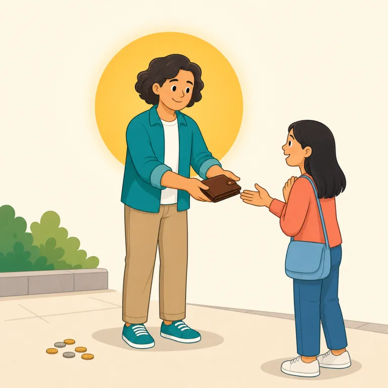 upstanding（立派な・形容詞）の覚え方イラスト — stand「立つ」が分かれば、upstanding は「上に向かってしゃんと立っている人」という像で覚えると残りやすい
