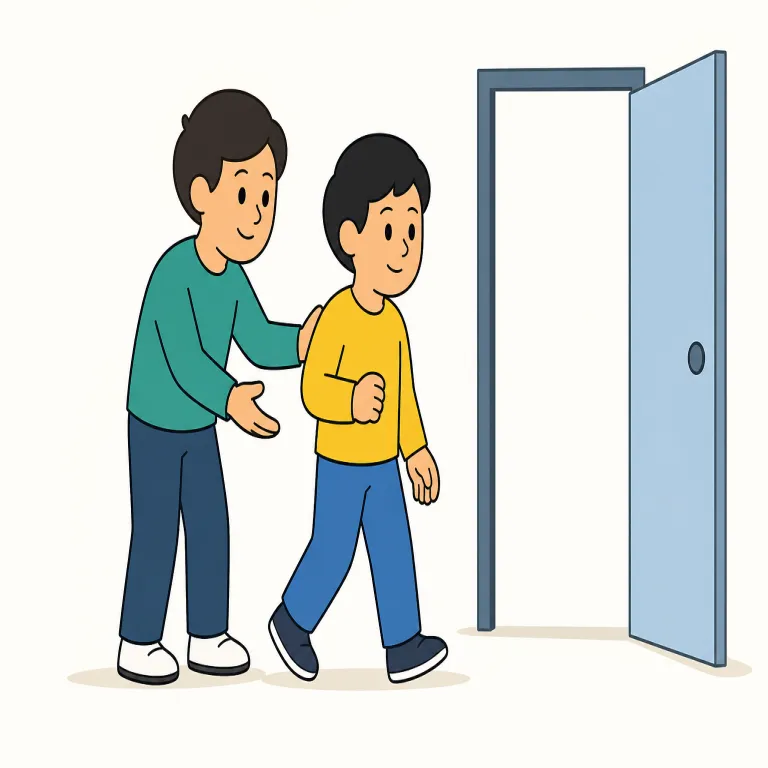 urge（促す・動詞）の覚え方イラスト — urge someone to do の形を中心に覚えると使いやすい語です