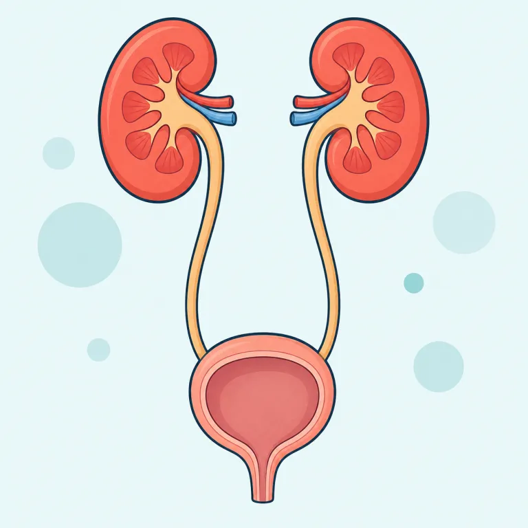 urinary（泌尿器の・形容詞）の覚え方イラスト — まず土台は urine（尿）