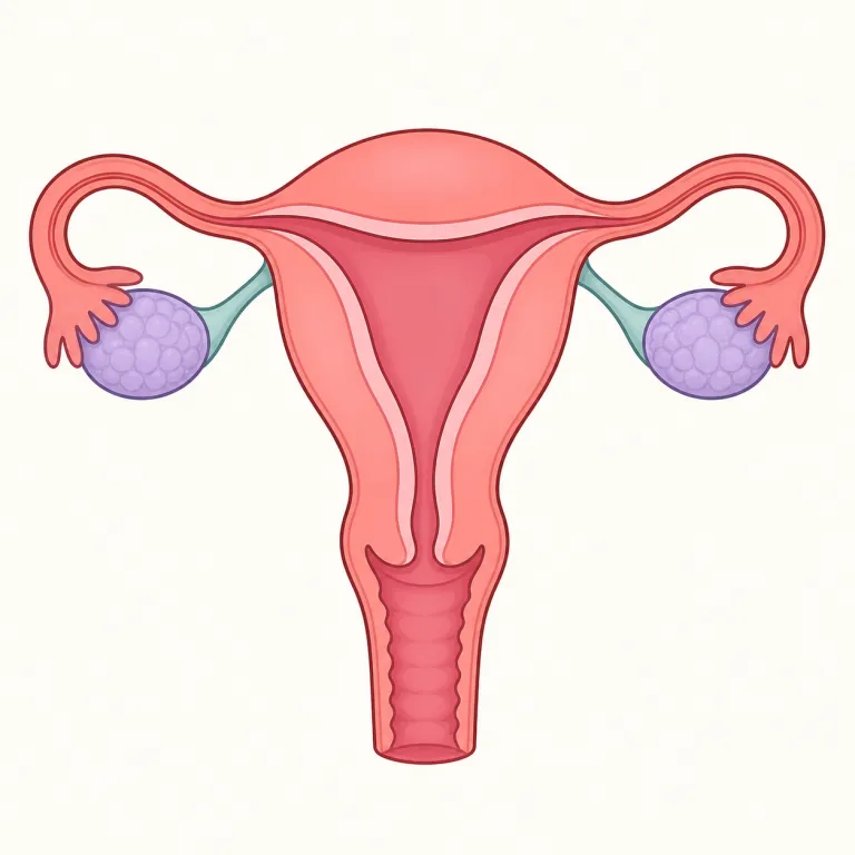 uterus（子宮・名詞）の覚え方イラスト — uterus は日常語というより医療・解剖で出る語として覚えると定着しやすい
