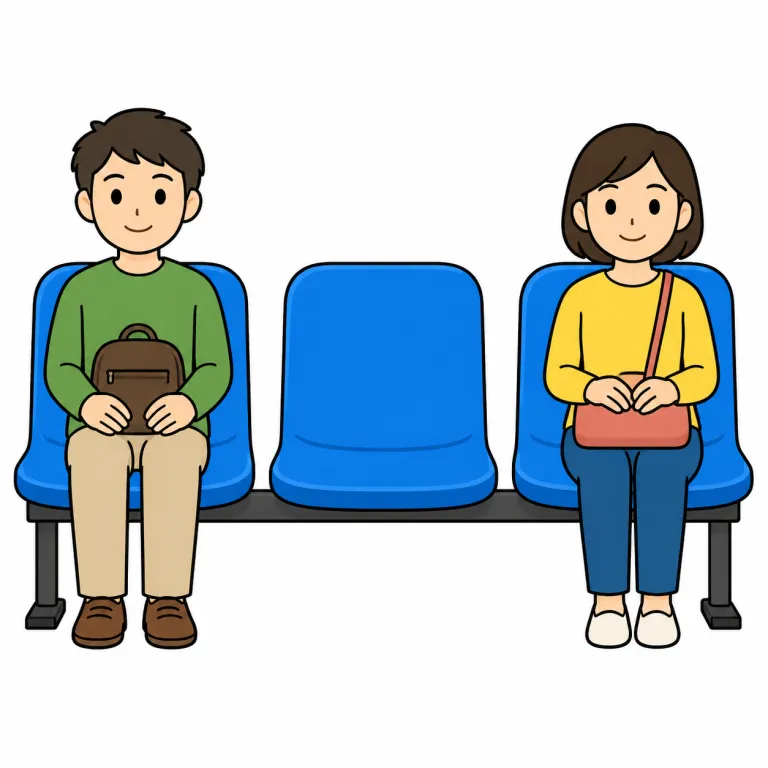 vacancy（空席、空室・noun）の覚え方イラスト