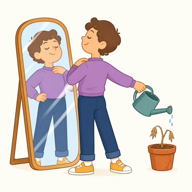 vain（虚栄心の強い、うぬぼれた、無駄な・形容詞）の覚え方イラスト — vain は vanity（虚栄心）を思い出せると定着しやすい語