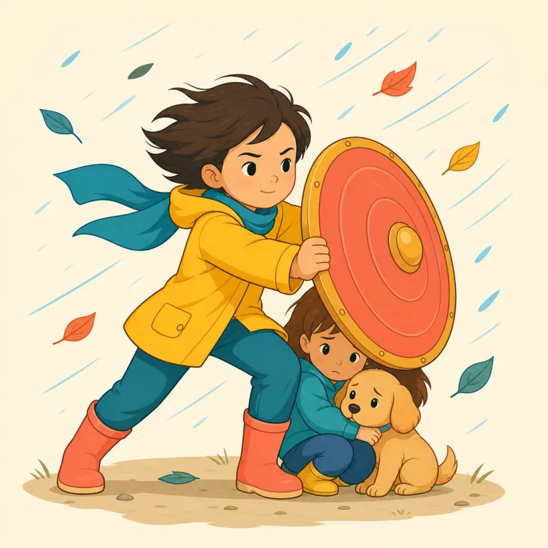 valiantly（勇敢に・副詞）の覚え方イラスト — まず形を分けて valiant + -ly と見ると覚えやすいです