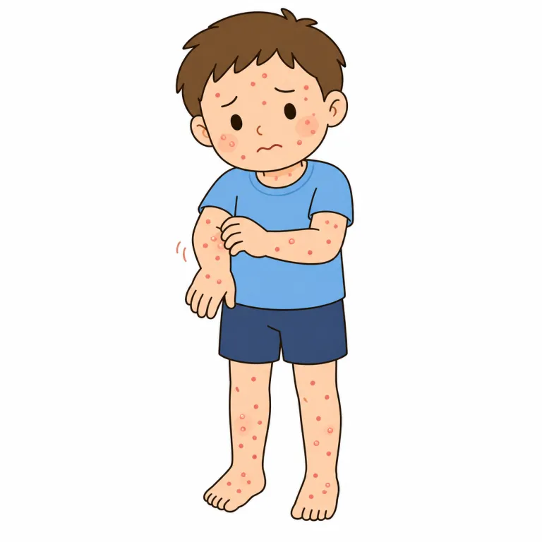 varicella（水痘・noun）の覚え方イラスト