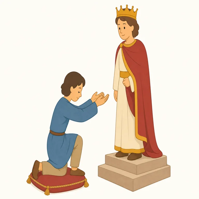 vassal（臣下・名詞）の覚え方イラスト — 現代の普通の「部下」ではなく、歴史文脈で lord に仕える人を表す語として覚えると定着しやすいです