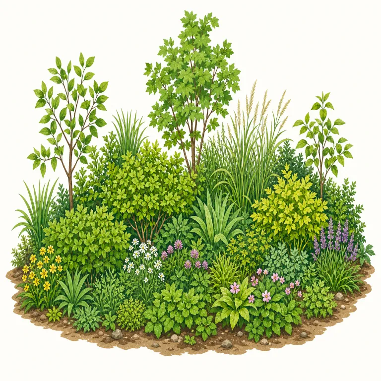 vegetationの覚え方イラスト
