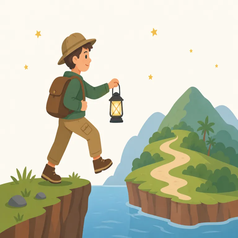venture（冒険的な試み・名詞）の覚え方イラスト — 名詞では「船を未知の海へ出す事業」と考えると、冒険と投資が一体になった感じをつかめます