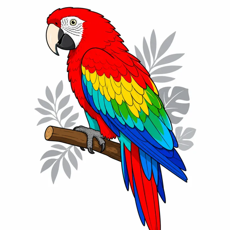 vibrant（鮮やかな・adjective）の覚え方イラスト
