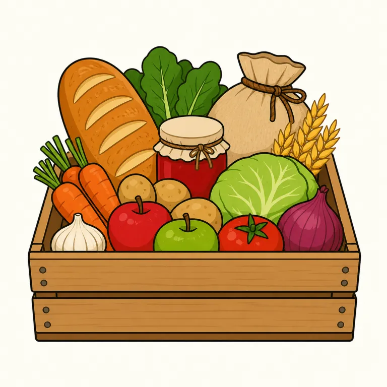 victuals（食料・食糧・noun）の覚え方イラスト