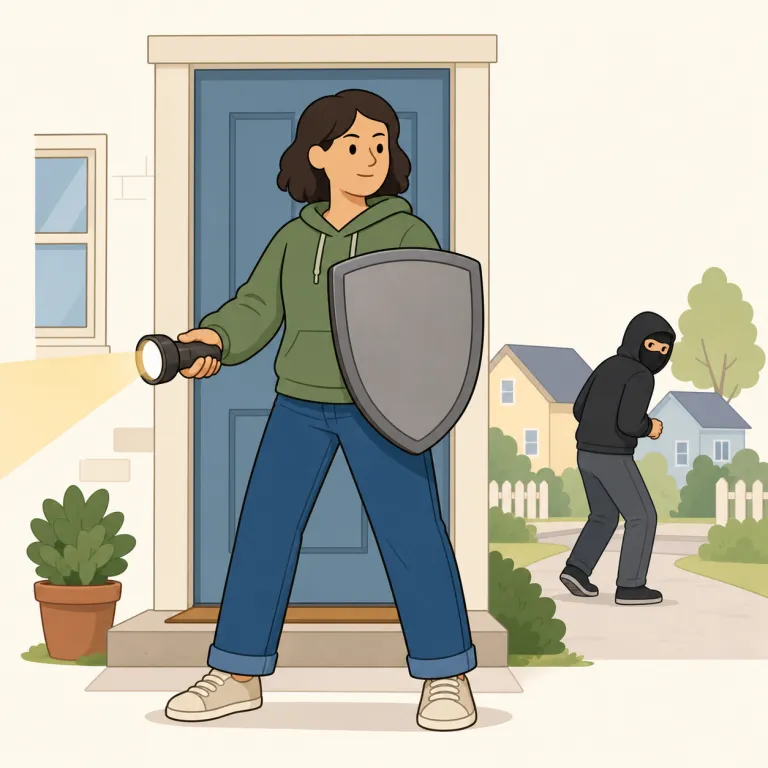 vigilante（自警団員・名詞）の覚え方イラスト