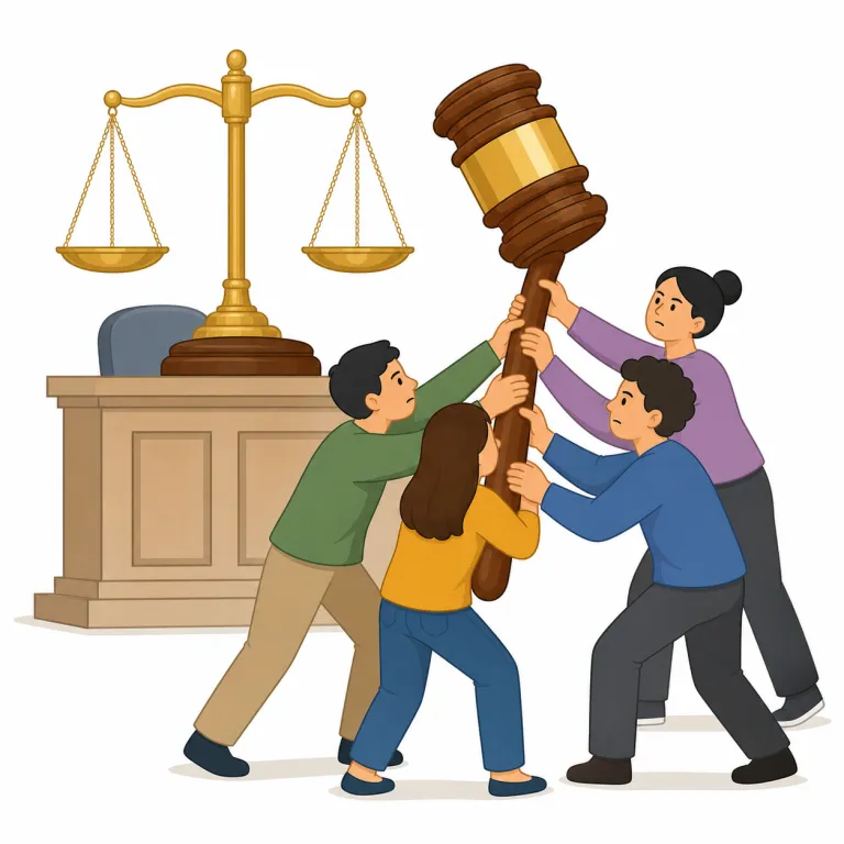 vigilantism（自警主義・名詞）の覚え方イラスト — vigilantism は vigilant「警戒している」+ -ism「主義・思想」と考えると、自警主義の意味が見えてきます