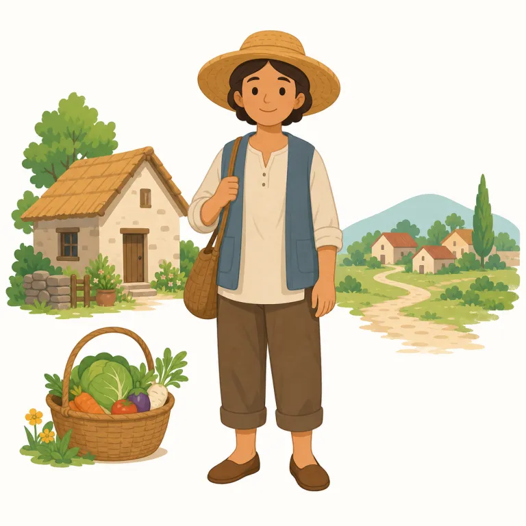 villager（村人・名詞）の覚え方イラスト — まず village を確実に押さえると覚えやすいです