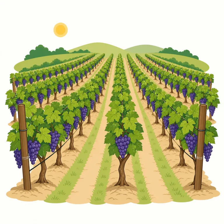 vineyardの覚え方イラスト