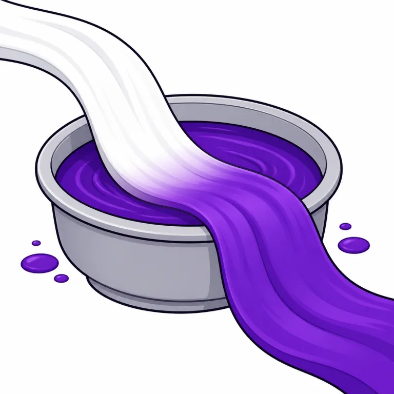 violet（紫色、すみれ色・noun）の覚え方イラスト