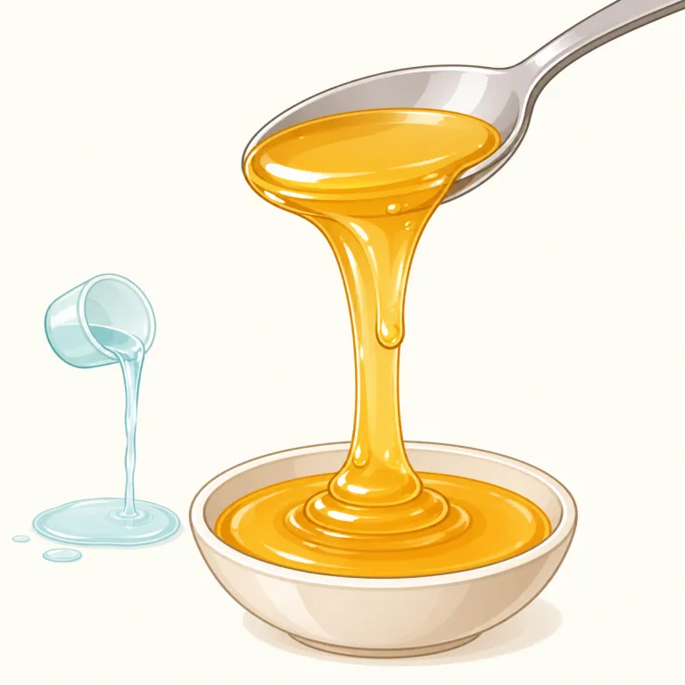 viscosity（粘度・名詞）の覚え方イラスト — viscosity はまず形容詞 viscous「ねばねばした」を先に押さえると覚えやすいです