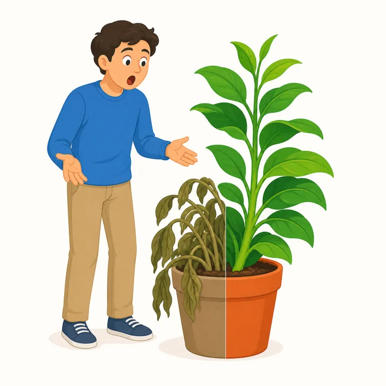 visibly（目に見えて・副詞）の覚え方イラスト — visible「見える」に -ly が付いた形として、「外に現れていて見れば分かるほどに」と覚えると、この意味に結びつきます