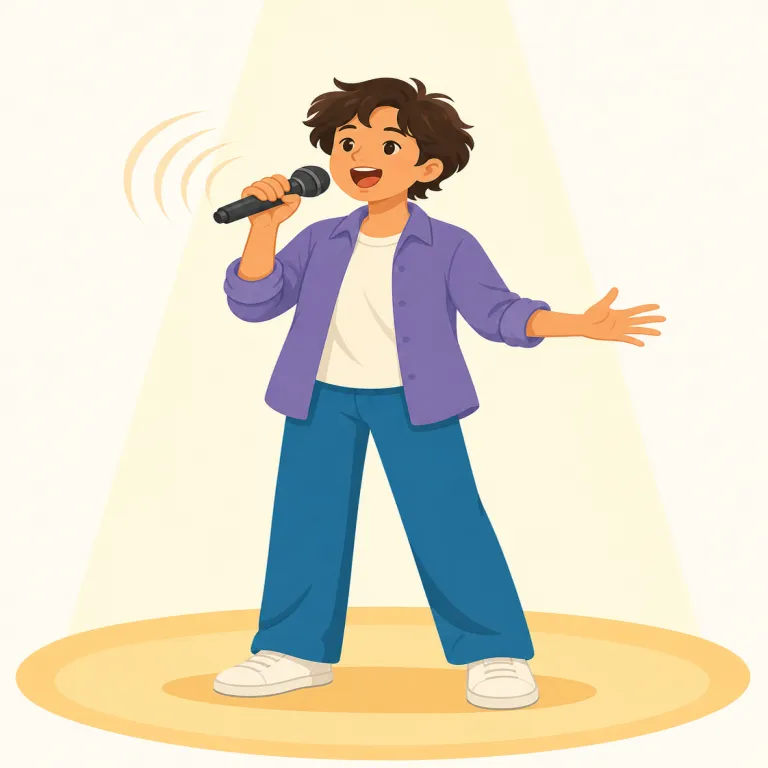 vocalistの覚え方イラスト
