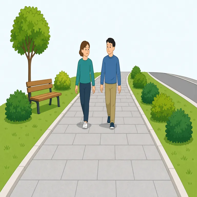 walkwayの覚え方イラスト