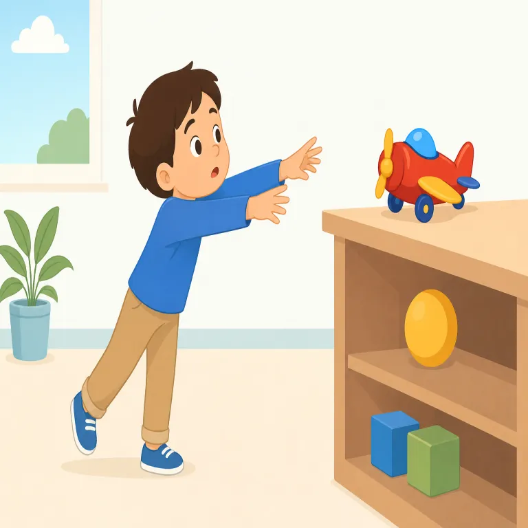 want（欲しい・動詞）の覚え方イラスト — want は、手を伸ばす直前の「ほしい」を表す語として覚えると扱いやすいです