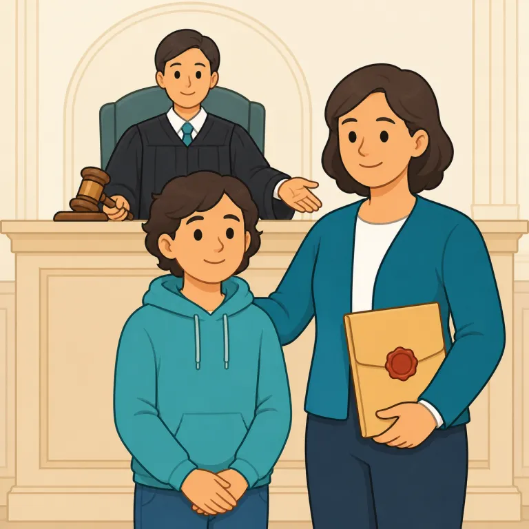 ward（被後見人・noun）の覚え方イラスト