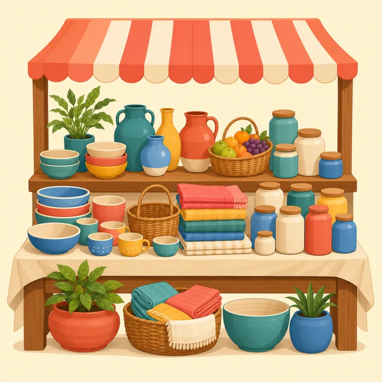 wares（商品・名詞）の覚え方イラスト — hardware や software に含まれる ware と同じく、「一定の種類の品物」を表す語です