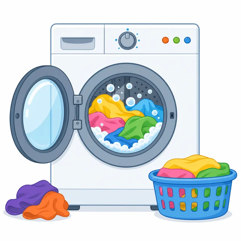 washing（洗濯・名詞）の覚え方イラスト