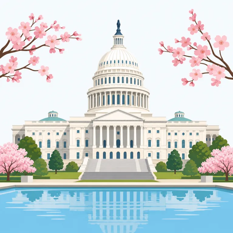 washington（ワシントン・名詞）の覚え方イラスト