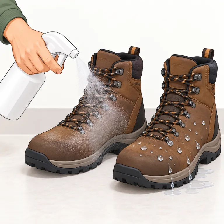 waterproof（防水加工する・verb）の覚え方イラスト