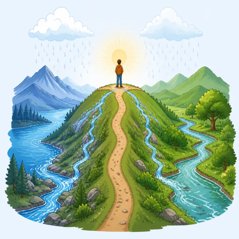 watershedの覚え方イラスト