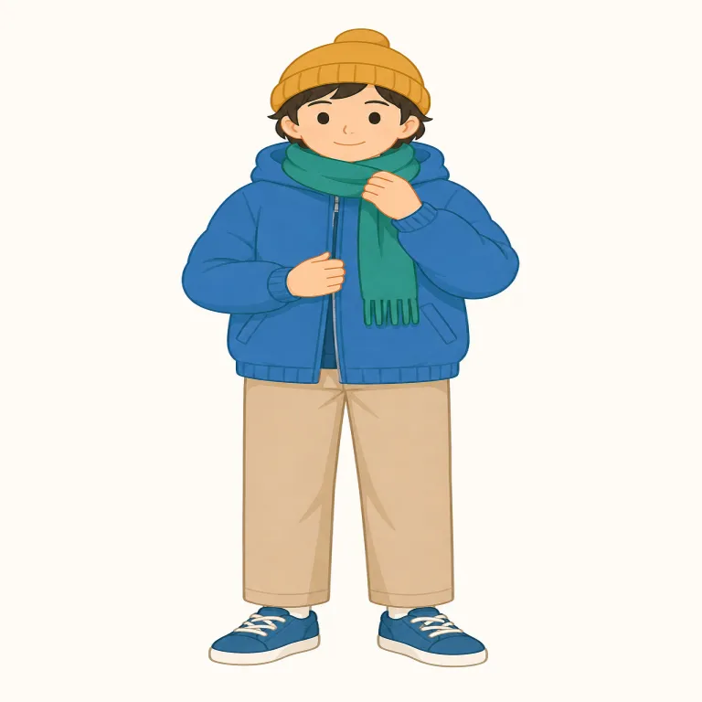 wearingの覚え方イラスト