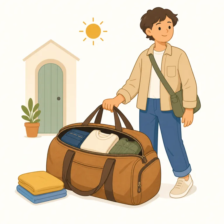 weekender（週末旅行者・週末用かばん・名詞）の覚え方イラスト — まず weekend をそのまま見抜くのが基本