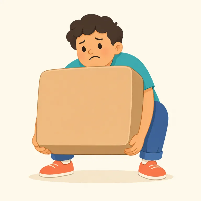 weighty（重い・形容詞）の覚え方イラスト — まず weight「重さ」が見えれば意味の芯はつかめます