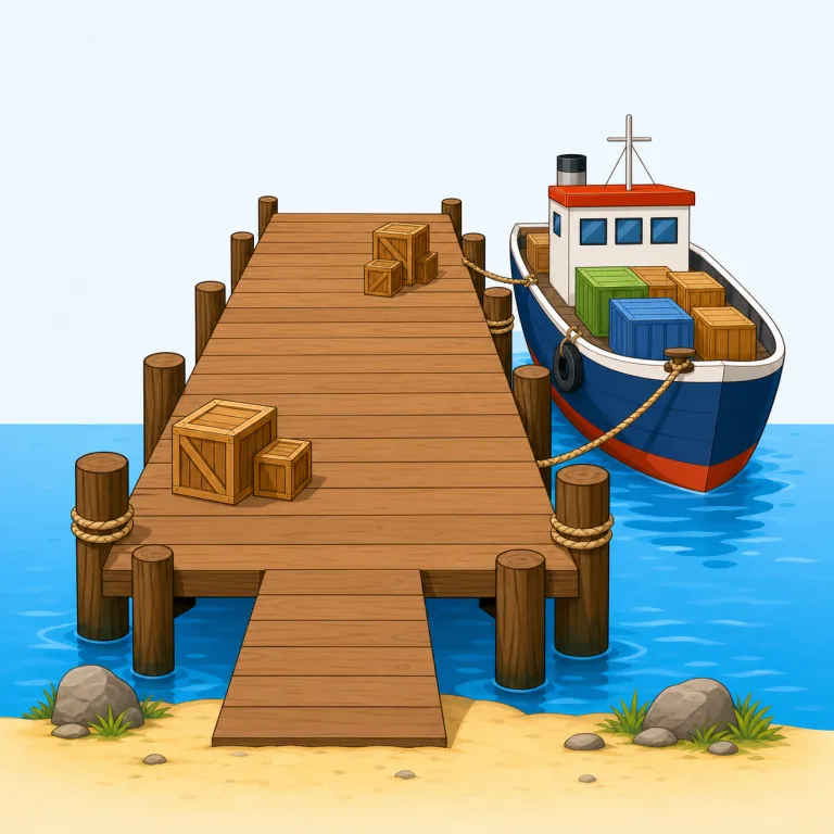 wharfの覚え方イラスト