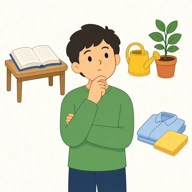 what to（何を〜するか・イディオム）の覚え方イラスト — 「what to」は単独で丸暗記するより、`what to do / what to say / what to eat` のかたまりで覚えると定着しやすいです