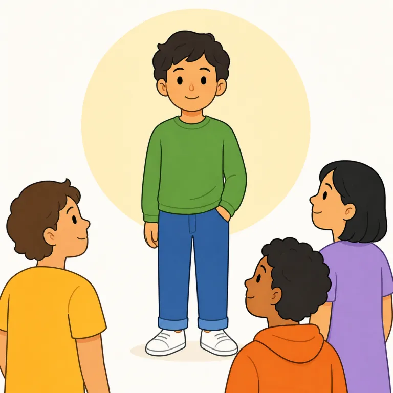 who（誰・代名詞）の覚え方イラスト — what が「何」、where が「どこ」なら、who は WH疑問詞の中で「人」を聞く担当だとセットで覚える