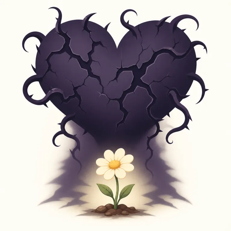 wickedness（邪悪さ・名詞）の覚え方イラスト — このエントリでは wickedness を、個別の「悪意」よりも広く、物語・宗教・道徳批評で語られる「邪悪さ」として覚えます