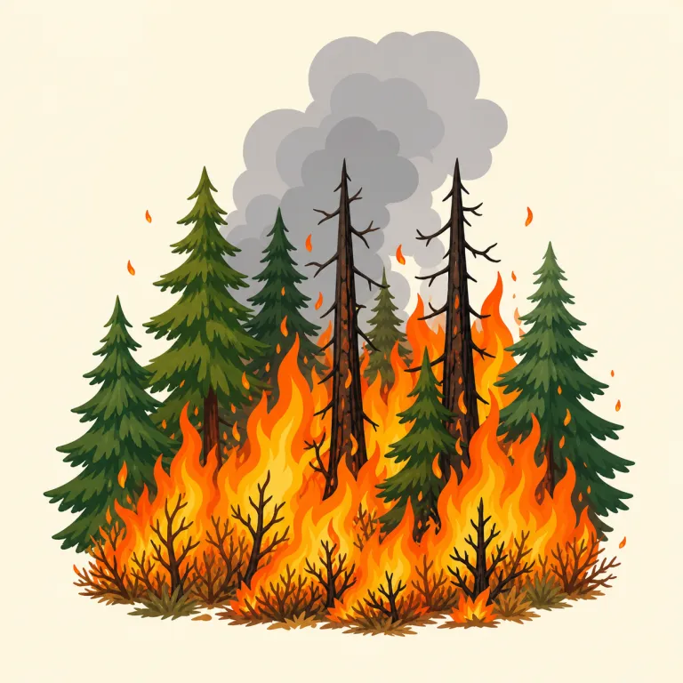 wildfireの覚え方イラスト