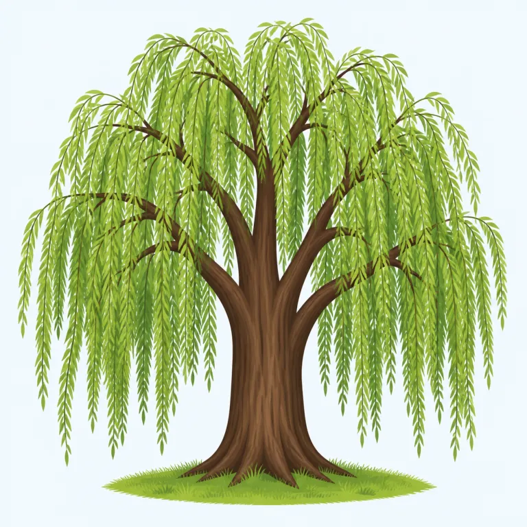 willowの覚え方イラスト