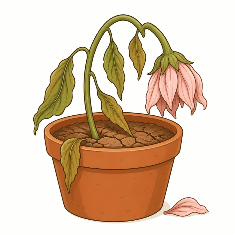 wiltの覚え方イラスト