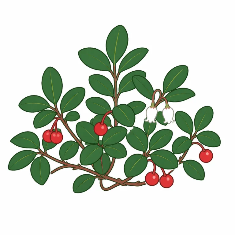 wintergreen（ヒメコウジ・noun）の覚え方イラスト