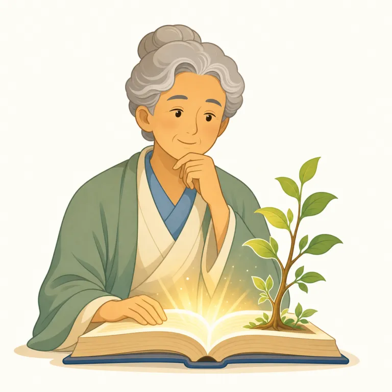 wisdom（知恵・名詞）の覚え方イラスト — このエントリの wisdom は、性質としての「賢明さ」ではなく、人や文化が長い経験から蓄えてきた「知恵」として覚えます