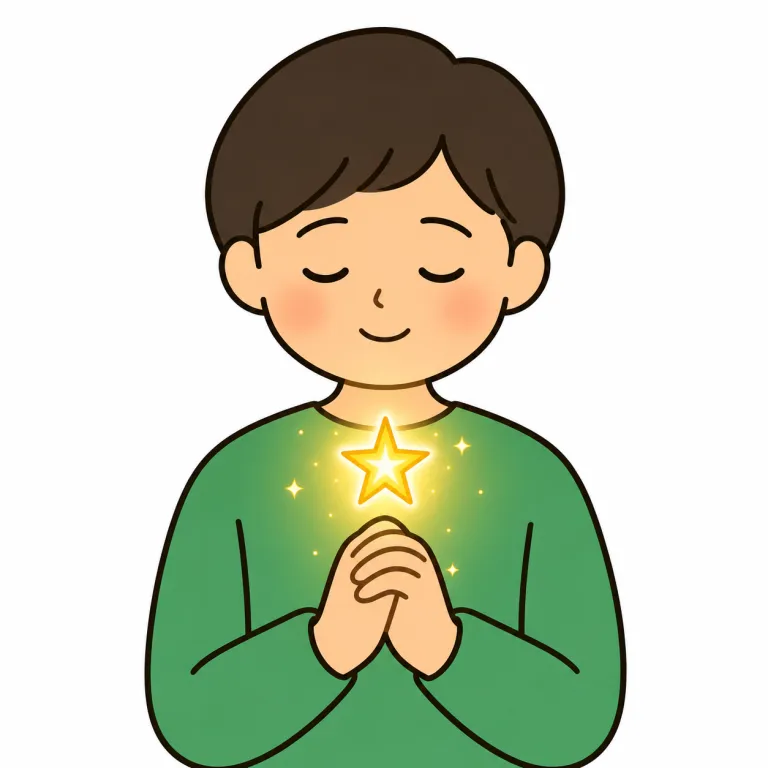 wish（願い・noun）の覚え方イラスト