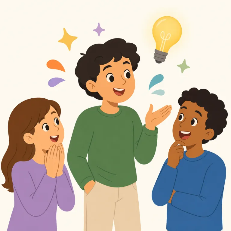 wittily（機知に富んで・副詞）の覚え方イラスト — まず witty（機知に富んだ）を知っていると覚えやすく、wittily はそこに -ly が付いた「機知たっぷりに」という副詞