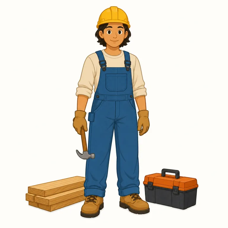 workman（作業員・名詞）の覚え方イラスト — workman は work「仕事」+ man「人」なので、ここでは「現場で実際に作業する人」と押さえます