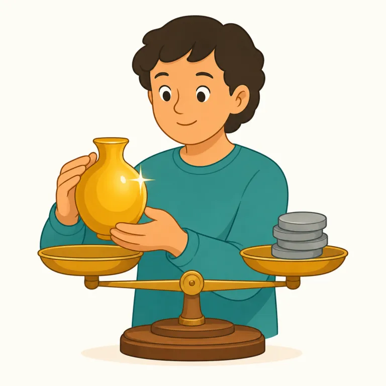 worth（価値がある・形容詞）の覚え方イラスト — worth は「値段」より「見合うか」で覚えると定着しやすい語です